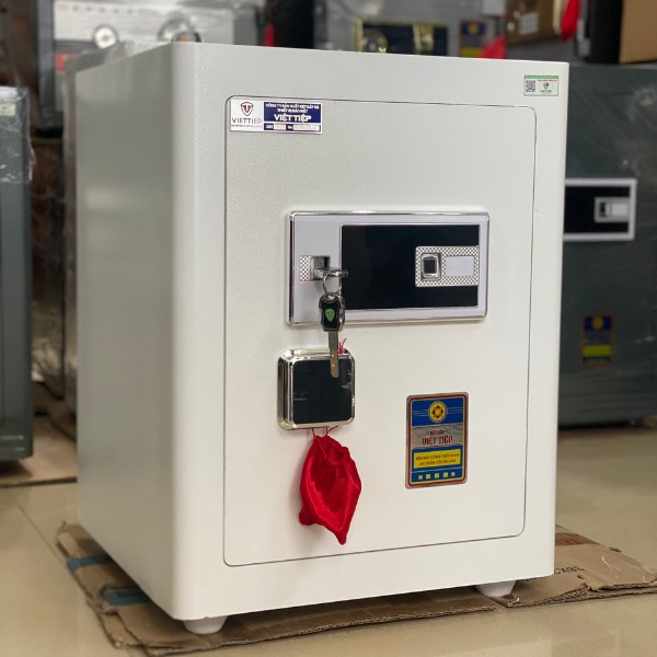 Két sắt việt tiệp KV56 Luxury màu trắng