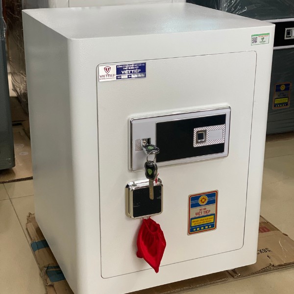 Két sắt việt tiệp KV56 Luxury màu trắng