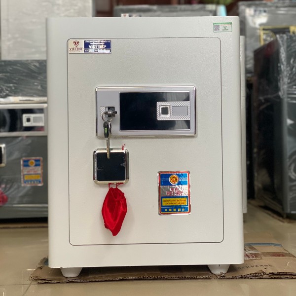 Két sắt việt tiệp KV56 Luxury màu trắng