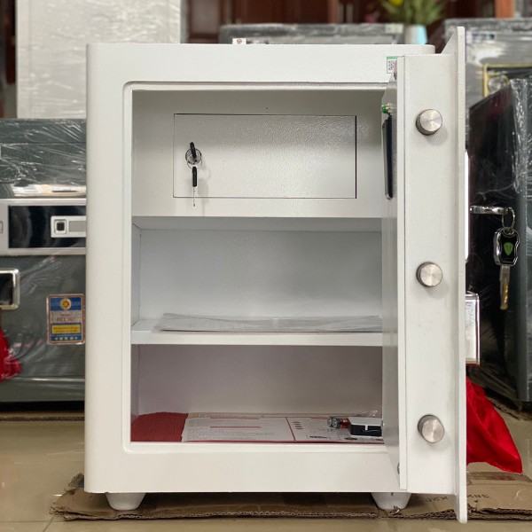 Két sắt việt tiệp KV56 Luxury màu trắng