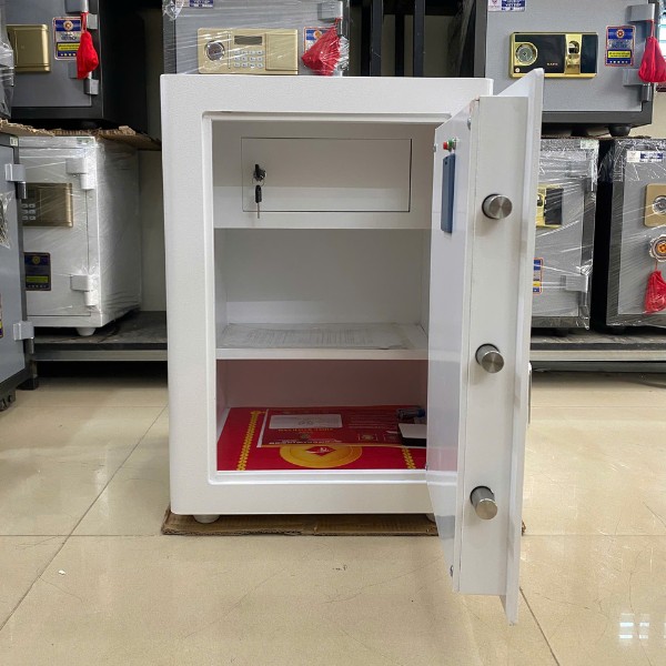 Két sắt việt tiệp KV63 Pro màu trắng