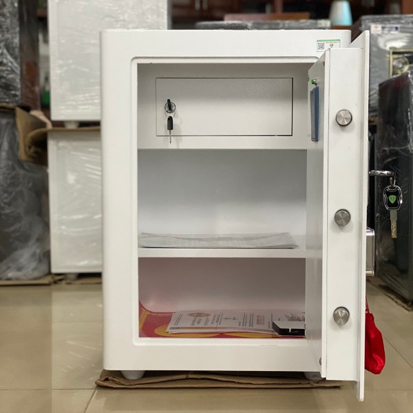 Két sắt việt tiệp KV63 Luxury màu trắng