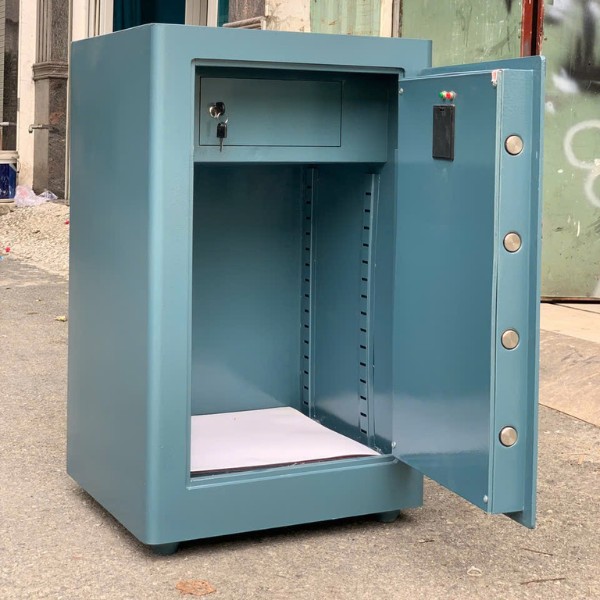 Két sắt việt tiệp KV82 Pro màu xanh ngọc