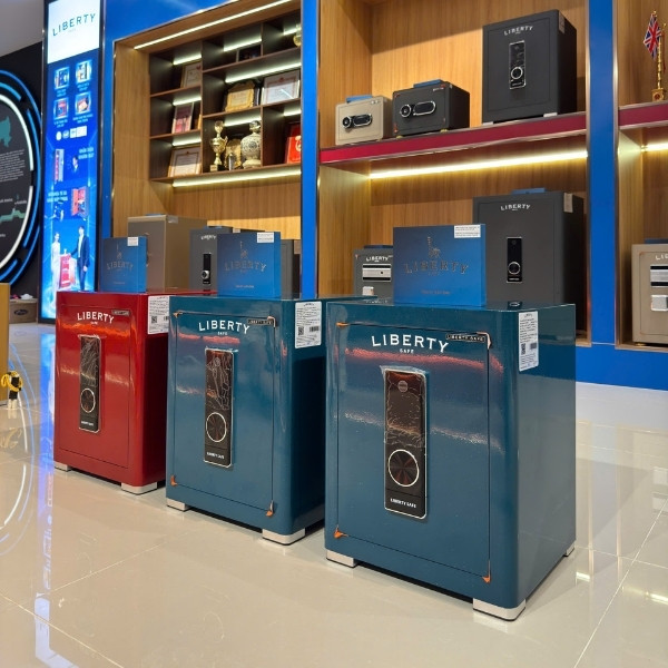 Két sắt Liberty LB50 Pro Màu Xanh