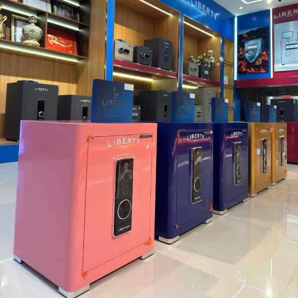 Két sắt Liberty LB50 Pro Màu hồng 