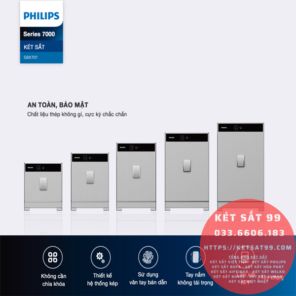 Két sắt Philips SBX701 6B0