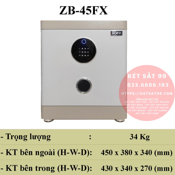 Két sắt Bofa model ZB-45FX