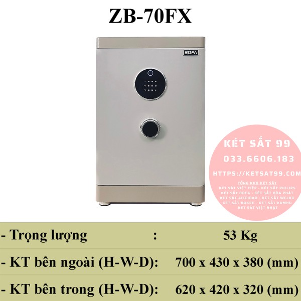 Két sắt Bofa model ZB-70FX